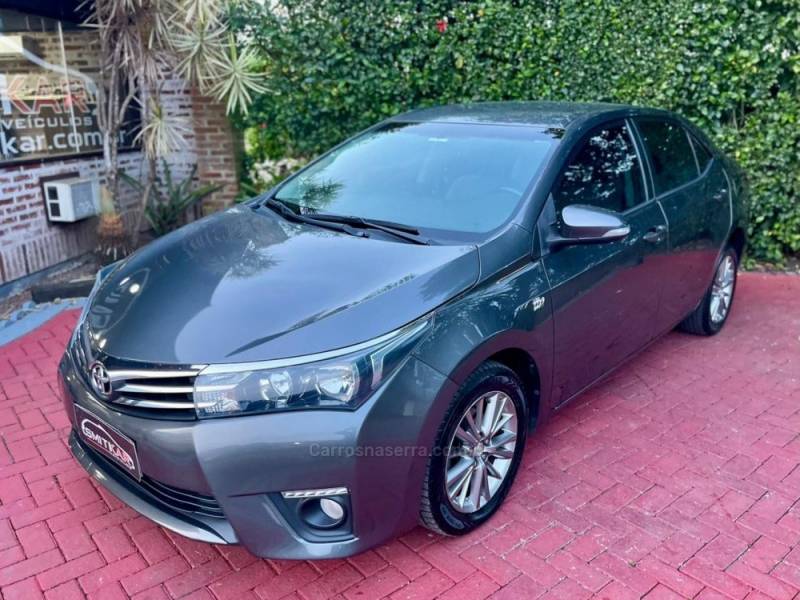 TOYOTA - COROLLA - 2016/2016 - Cinza - R$ 89.900,00
