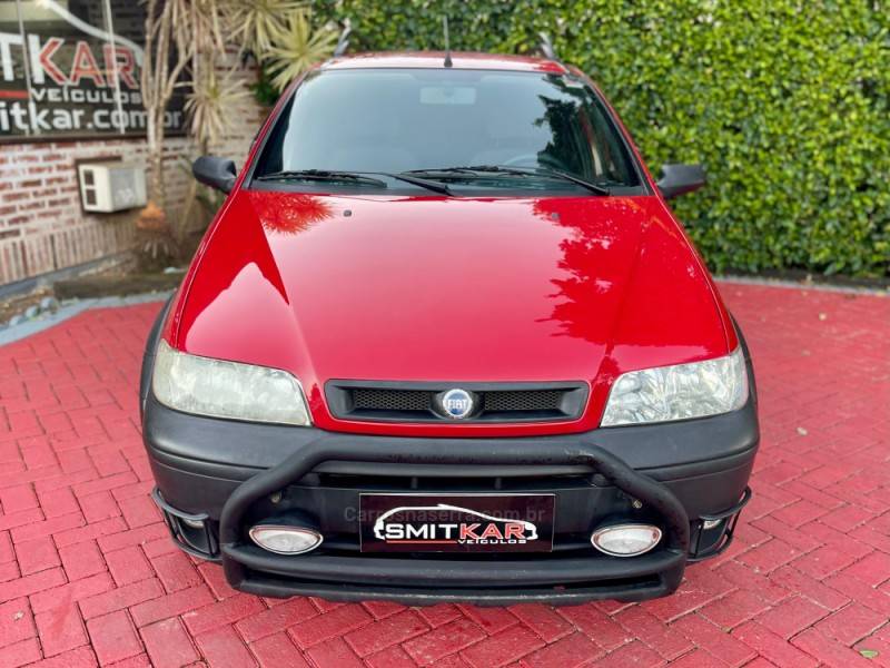 FIAT - PALIO - 2002/2002 - Vermelha - R$ 18.900,00